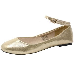 AlpineSwiss Calla Womens Ballet Flats Ankle Strap Shoe Classic Ballerina Slipper